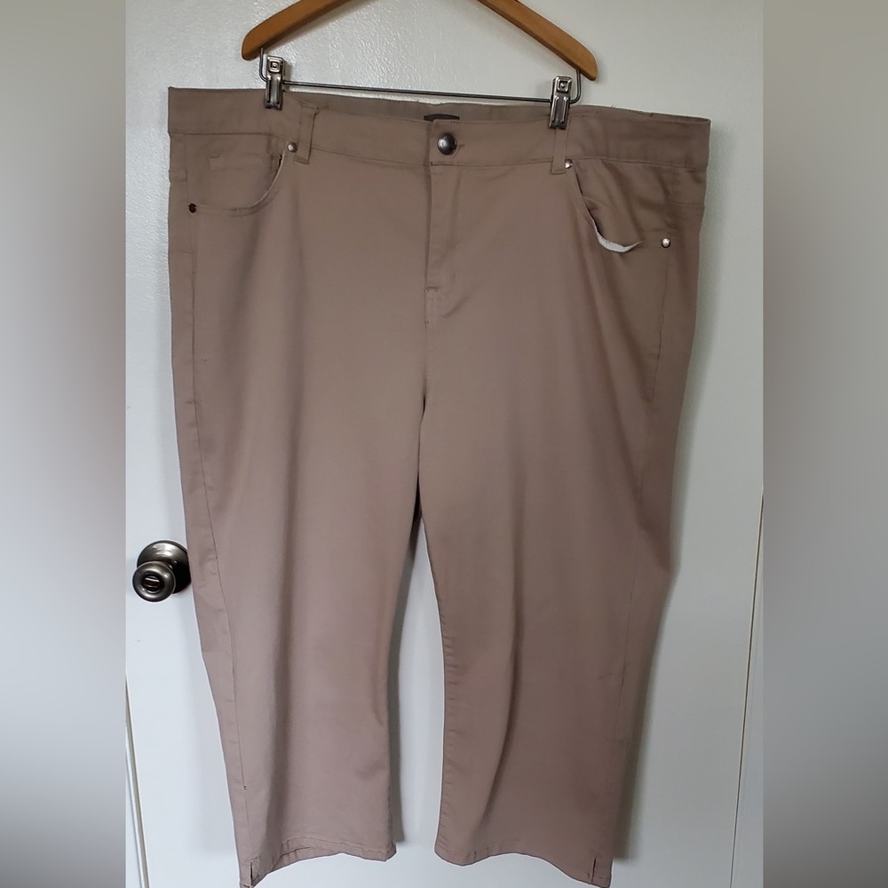 The Avenue Pedal Pusher Style Jeans Plus Size 22